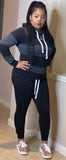 Black Classic Hoodie Set