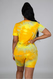 Tie Dye Set Yellow